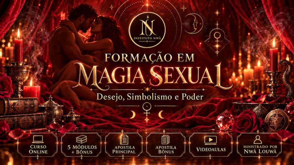 Formação em Magia Sexual — Desejo, Simbolismo e Poder